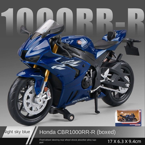 Modelo De Moto Honda Cbr 1000rr Fireblade, Coche De Aleación