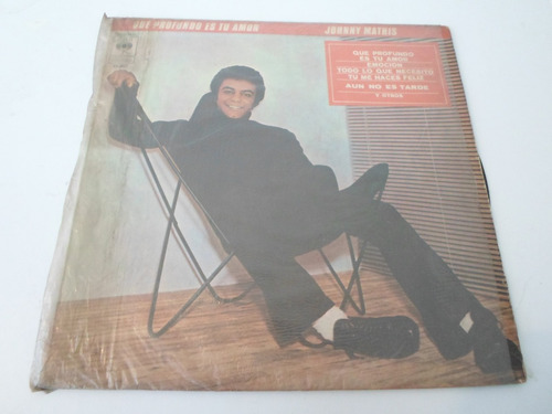 Johnny Mathis - Que Profundo Es Tu Amor - Vinilo Arg (d)