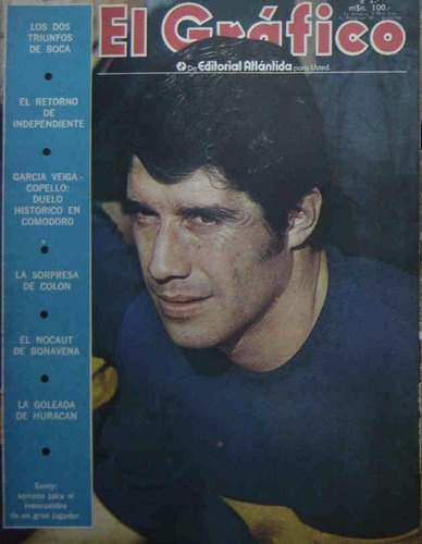 El Grafico Año 1970 Colon De Santa Fe 3 River Plate 2