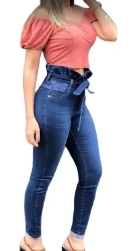 Calça clochard jeans cheap mercado livre