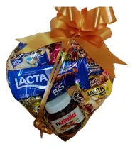 Comprar Cesta Coração C\u002F Chocolate Presente Para Todas As Ocasiões