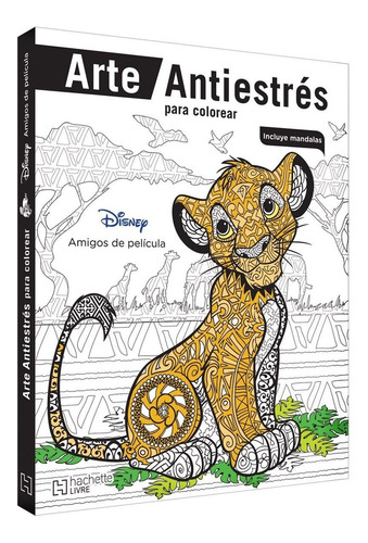 Libro Antiestres Disney Amigos De Pelicula