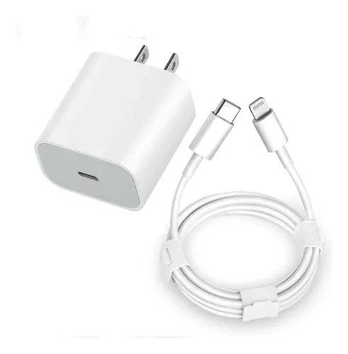 Cargador iPhone 14 Pro Max 20w Usb C A Lightning