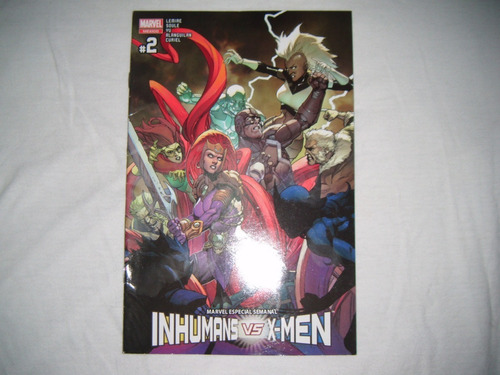 Comic Inhumans Vs X-men #2  Marvel