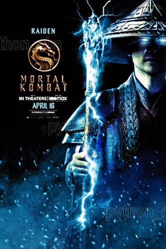Pósters Película Mortal Kombat - 2021 - 120x85 - Personajes