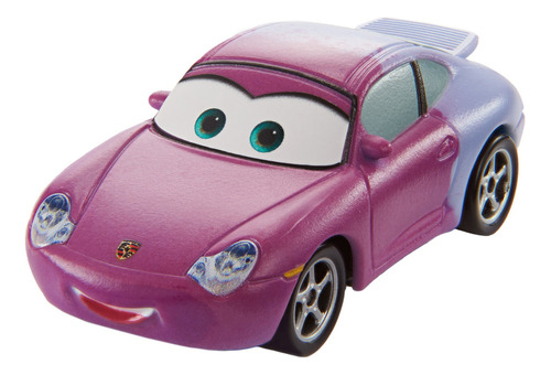 Cars de Disney y Pixar Vehículo de Juguete Sally Color Change a escala 1:50 para niños de 3 años en adelante