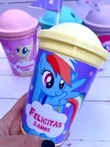 Comprar Vasos Milkshake Souvenir Little Pony Pequeño Pony X10