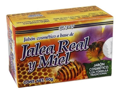 Jabon Jalea Real Y Miel Natural Barra Acné Y Grasa