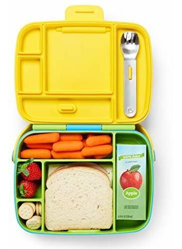 Munchkin Lonchera Infantil Bento Color Verde Color Azul