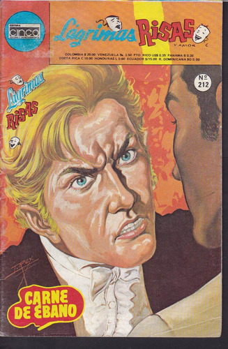 Cómic Lágrimas, Risas Y Amor #212 - 1980 Editora Cinco