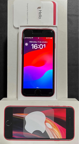 iPhone SE 128gb Red Comprado En Usa I Unlocked I Esim 