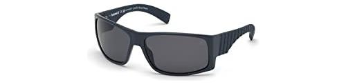 Gafas De Sol Timberland Tb 9215 91d En Azul Mate En La Parte