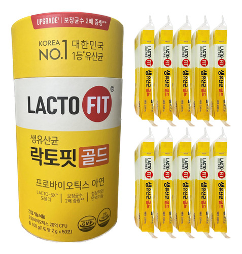 [chong Kun Dang] Lacto-fit Probiotics Gold (1 Paquete), 3.53