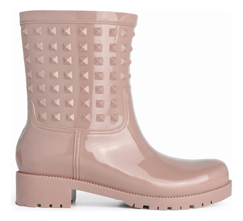 Bota Lluvia Goma Impermeable Pvc Mujer Gummi Welli Glam 