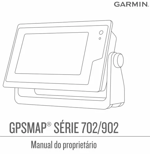 For det andet Avl præmie Manual Português Garmin Gpsmap 702 902 722 742 922 942 Xs | Parcelamento  sem juros