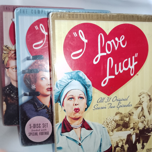 I Love Lucy Dvd Temporada Dos Tres Y Cuatro Yo Amo A Lucy