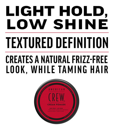 Pomada Para El Cabello American Crew Para Hombre Light Hold