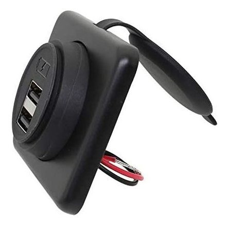 Ym1236 Panel Dual Usb Car Charger Socket Toma De Corrie...