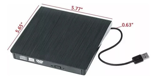 Imagen 2 de 5 de Grabadora Lectora Dvd Externa Panasonic Uj8e1 Bulk Usb 3.0