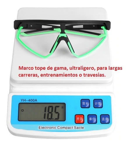 Gafas Ciclismo Fotocrómatico Marcoformula 3lentes Estuche