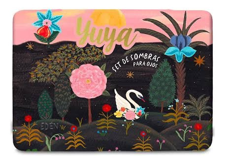 Paleta De Sombras Para Ojos Edén De Yuya Con 12 Tonos Marrón