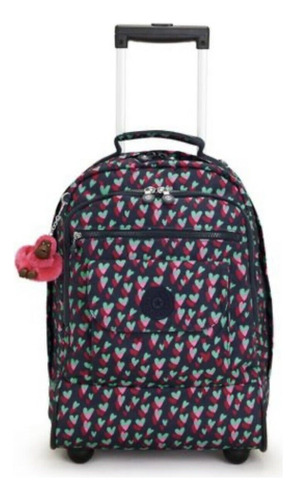 Kipling Mochila Con Ruedas Modelo Sanaa 100% Original (usa)