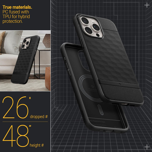 Funda Caseology Parallax Mag Para iPhone 15 Pro Max De 5 G [