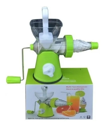 Extractor Jugo Manual Molino Alimentos Nutrición Saludable