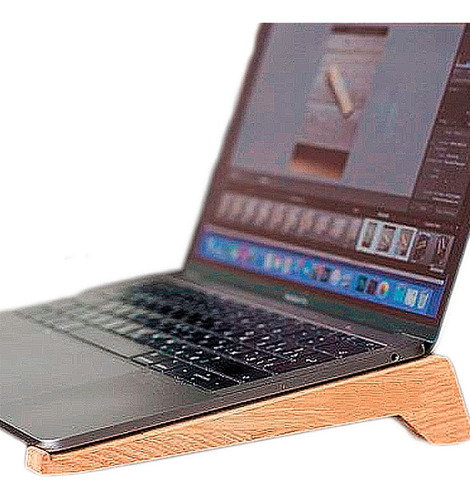 Soporte Para Notebook De Madera Escritorio Con Elevación