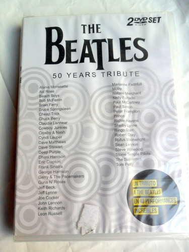 The Beatles : 50 Years Tribute * 2 Dvd Set Nuevo Y Sellado