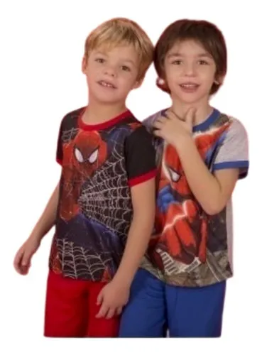 comprar Pijama Verano Nene Disney Spiderman Manga Corta 8140-217
