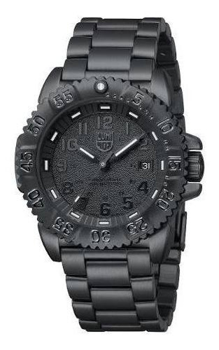 Relógio Luminox Xs.3152.bo.nv Navy Seal Blackout Dive