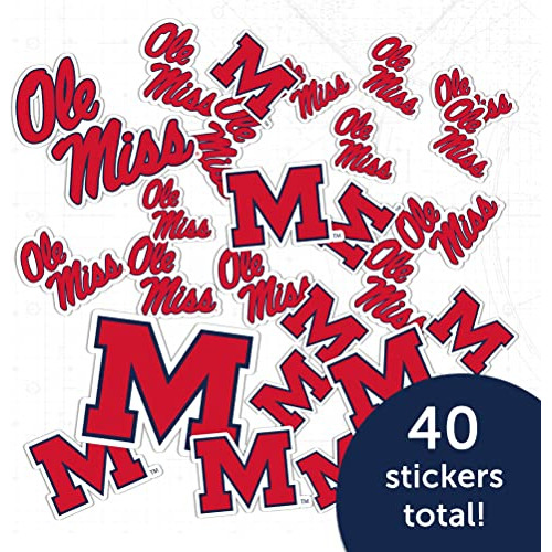 University Of Mississippi Sticker Rebels Ole Miss U Of ...