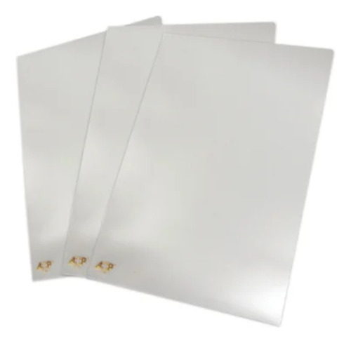 Pasta L Transparente A4 Acp Cor Cristal 20 Unidades