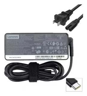 Cargador Original Lenovo Thinkpad T480 Tipo C 20v 3.25a 65w