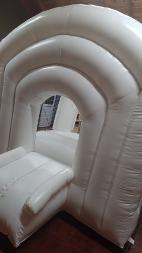 Alquiler Castillo Inflable Blanco Cumples-casamientos-evento