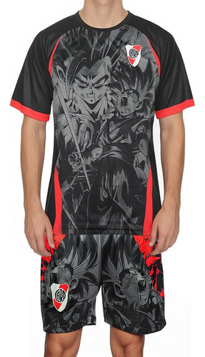 Conjunto River Plate Edicion Dragon Ball Z Gohan Anime Dbz
