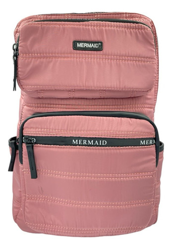 Bolso Mochila Mujer Bub Mermaid Espacioso 38x27x16 