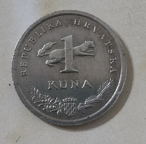 Moneda De 1 Kuna Año 1997 (croacia)