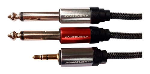 Cable Plug De 3.5mm Stereo A 2 Plug Mono  2m L&n-acoustics