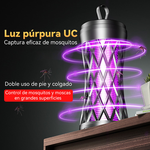 Mini Lámpara Antimosquitos Para Exteriores Con Led 10w Lámpara Antimosquitos Para Insectos Mosquitos, Led Uv