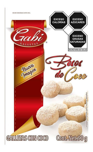 Galletas Besos Coco 90g