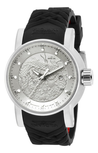 Invicta Mens S1 Rally Reloj Analógico Japonés Automático Neg