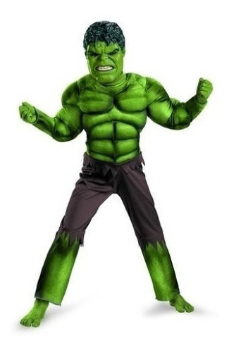 Disfraz Hombre Increible - Hulk - Importado