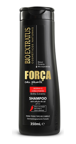 Shampoo Força Com Pimenta Bio Extratus - 350ml