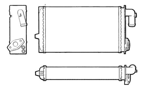 Radiador Calefaccion Peugeot 505