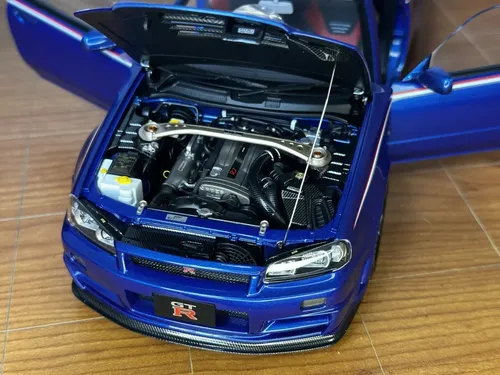 Miniatura 1:18 Motorhelix Nissan Skyline Gt-r (r34) Nismo