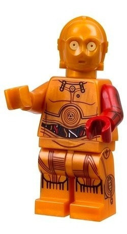 Lego Star Wars The Force Awakens Polybag C-3po Red Arm