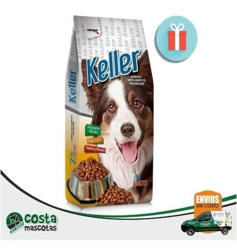 Alimento Keller Adulto  22kg + Regalo Ciudad De La Costa