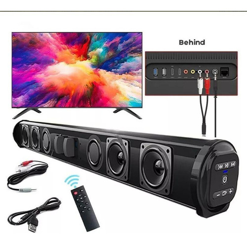 Barra De Sonido Caixa Barra Bluetooth Som Tv Smart Hdmi Subw